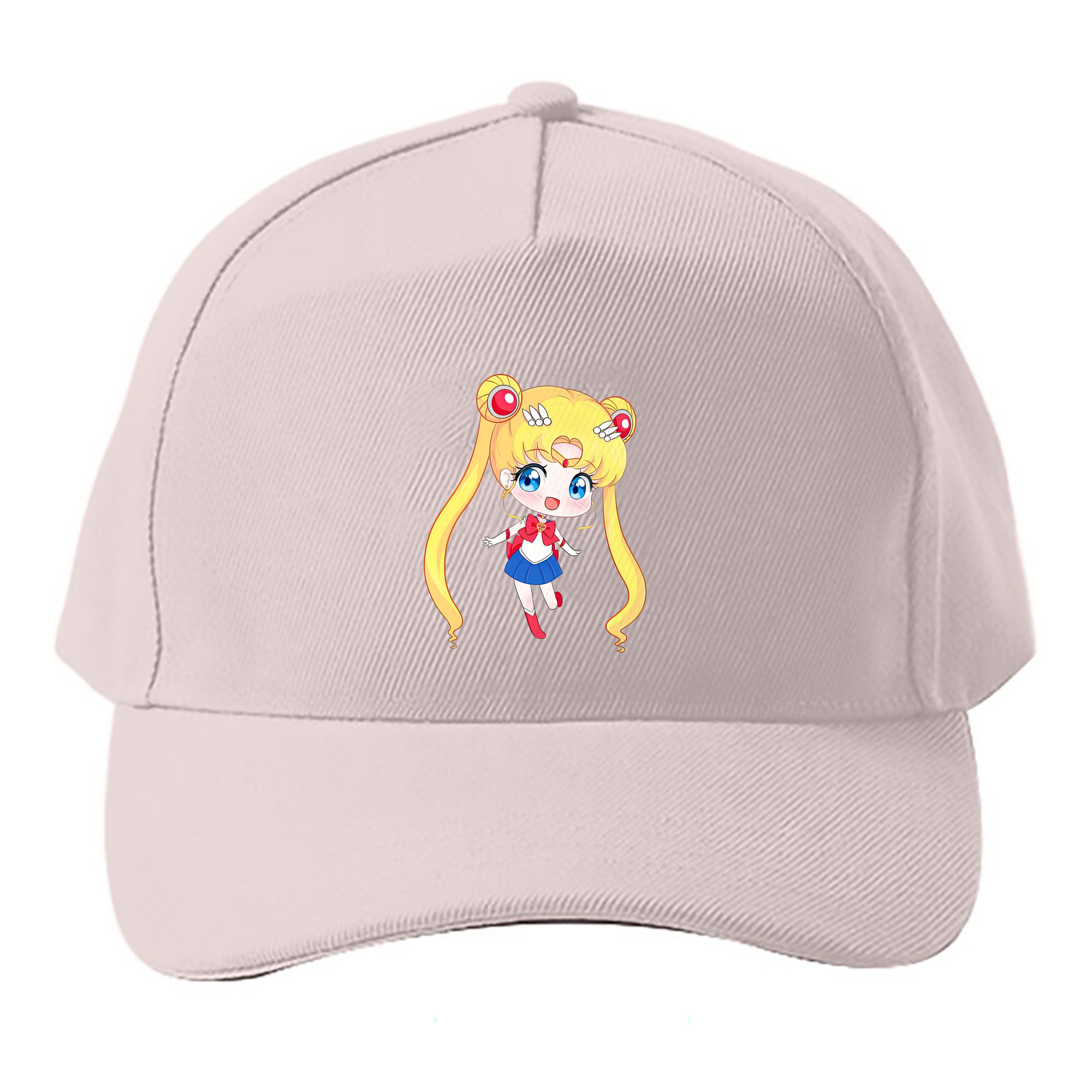 （画像用） 美少女戦士セーラームーン 月野 うさぎ つきの うさぎ Sailor Moon Tsukino Usagi ベースボールキャップ 綿100％ 男女兼用 帽子 スポーツ